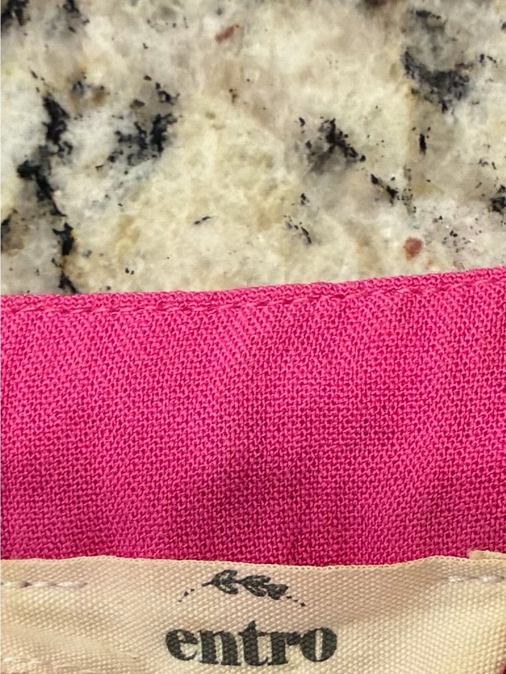 entro Hot Pink Tiered Midi Dress with Ruffle Sleeves 007 - Picture 5 of 9